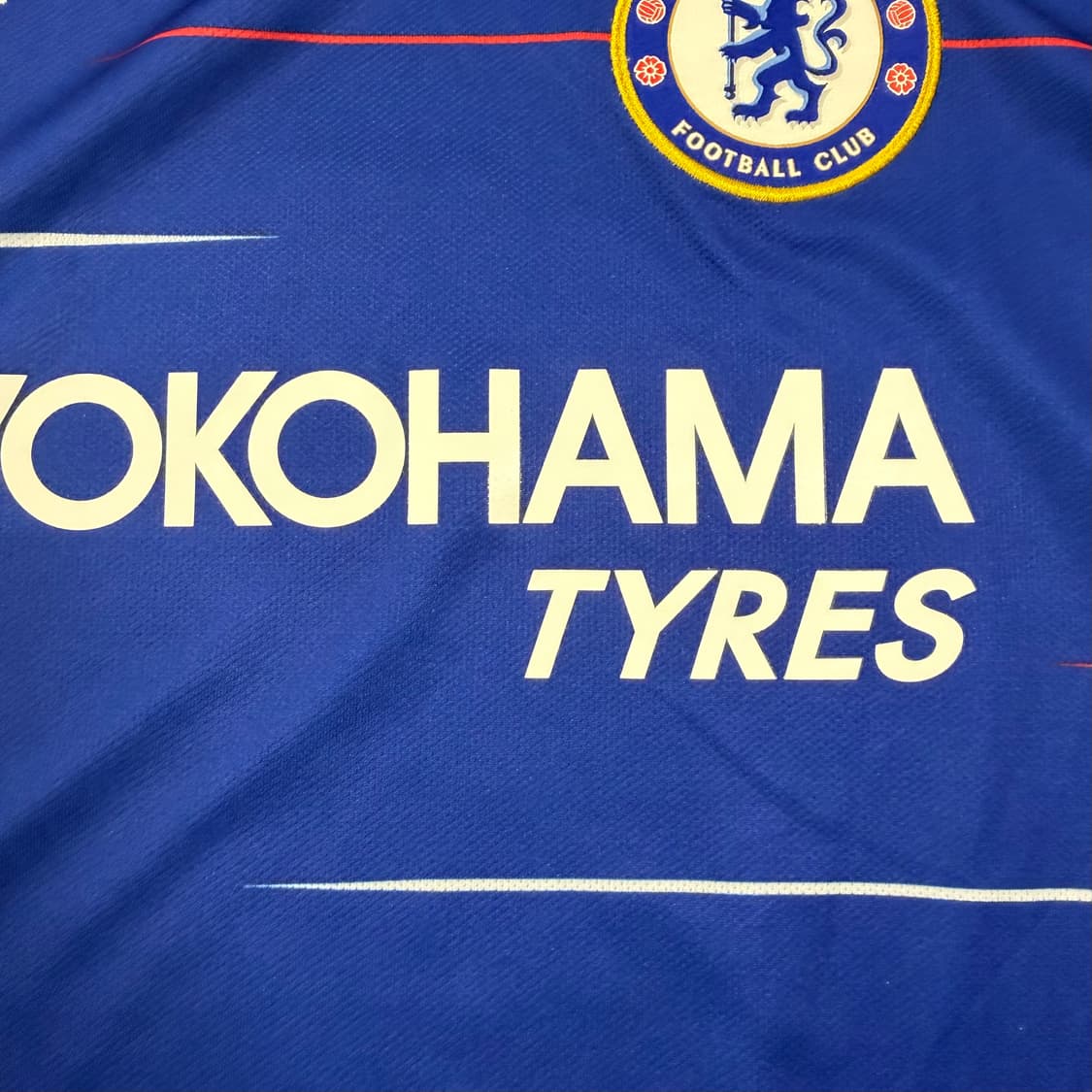 18-19 첼시 홈 아자르 유니폼 상품이미지8