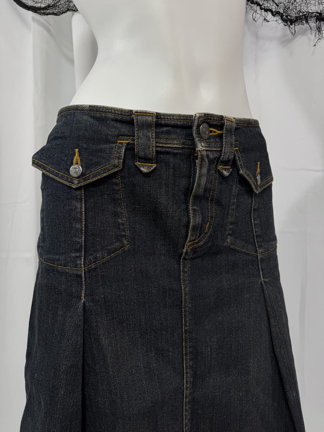 denim skirt 상품이미지5