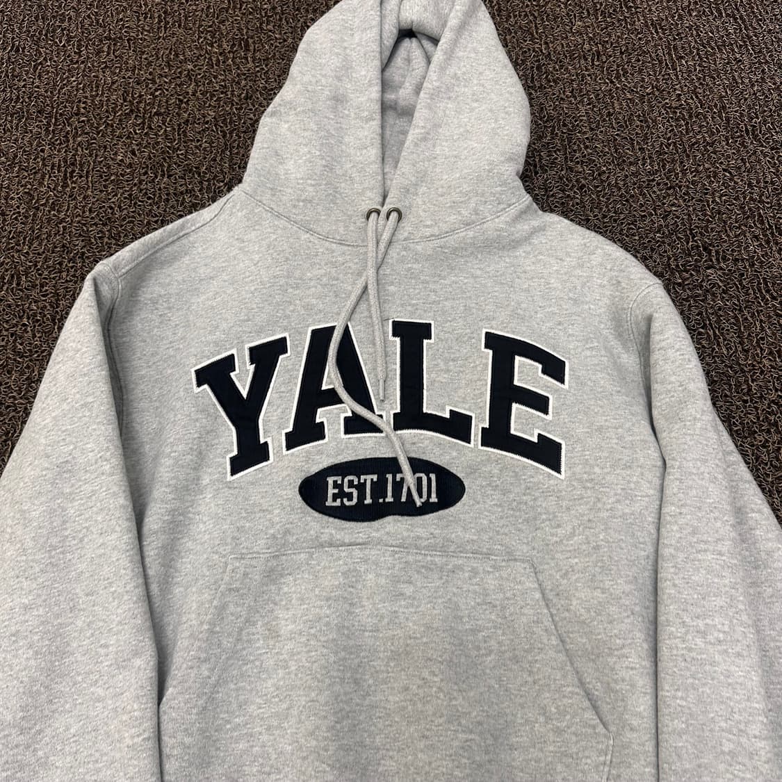 YALE 예일 여성 후드티셔츠 그레이 S 상품이미지2