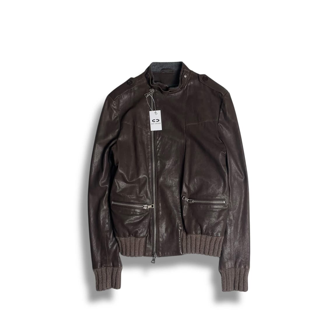 Meatpacking D. 울니트 레이어드 양가죽 자켓 (italy)   상품이미지1