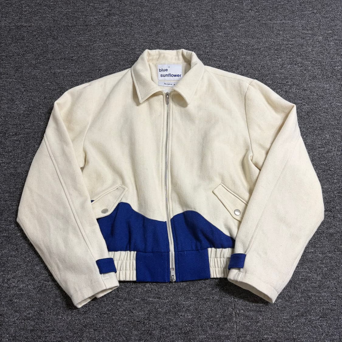 Blue Sunflower 투웨이 블루종 자켓 상품이미지1