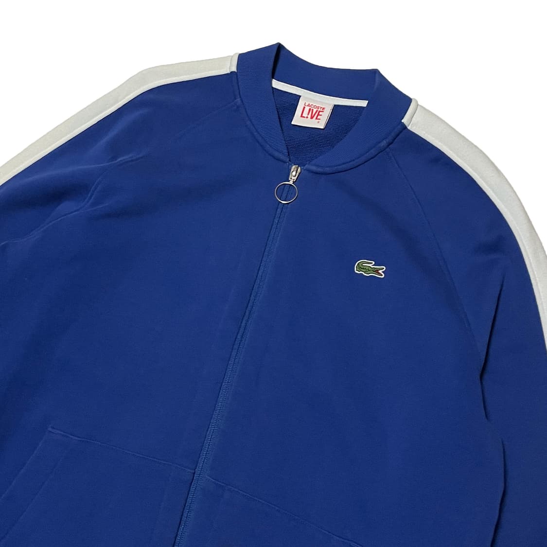 라코스테 라이브 블루 코튼 집업 자켓 상품이미지3