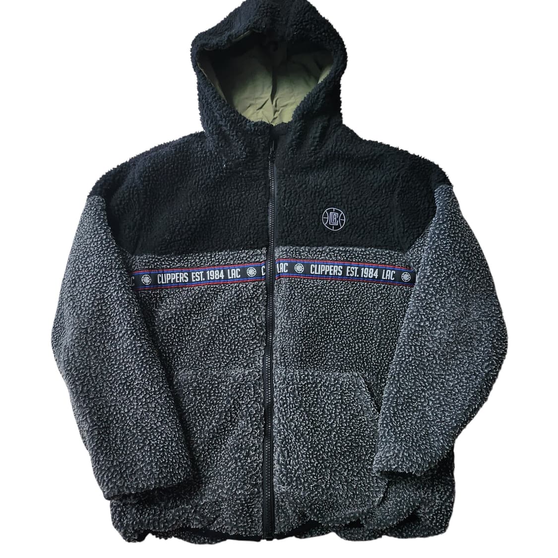 NBA LA 클리퍼스 후리스 양면 상품이미지1