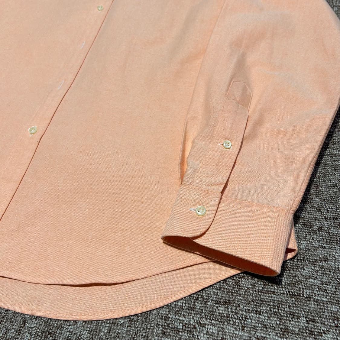 XL) 폴로 랄프로렌 인디핑크 솔리드 옥스포드 셔츠 상품이미지7