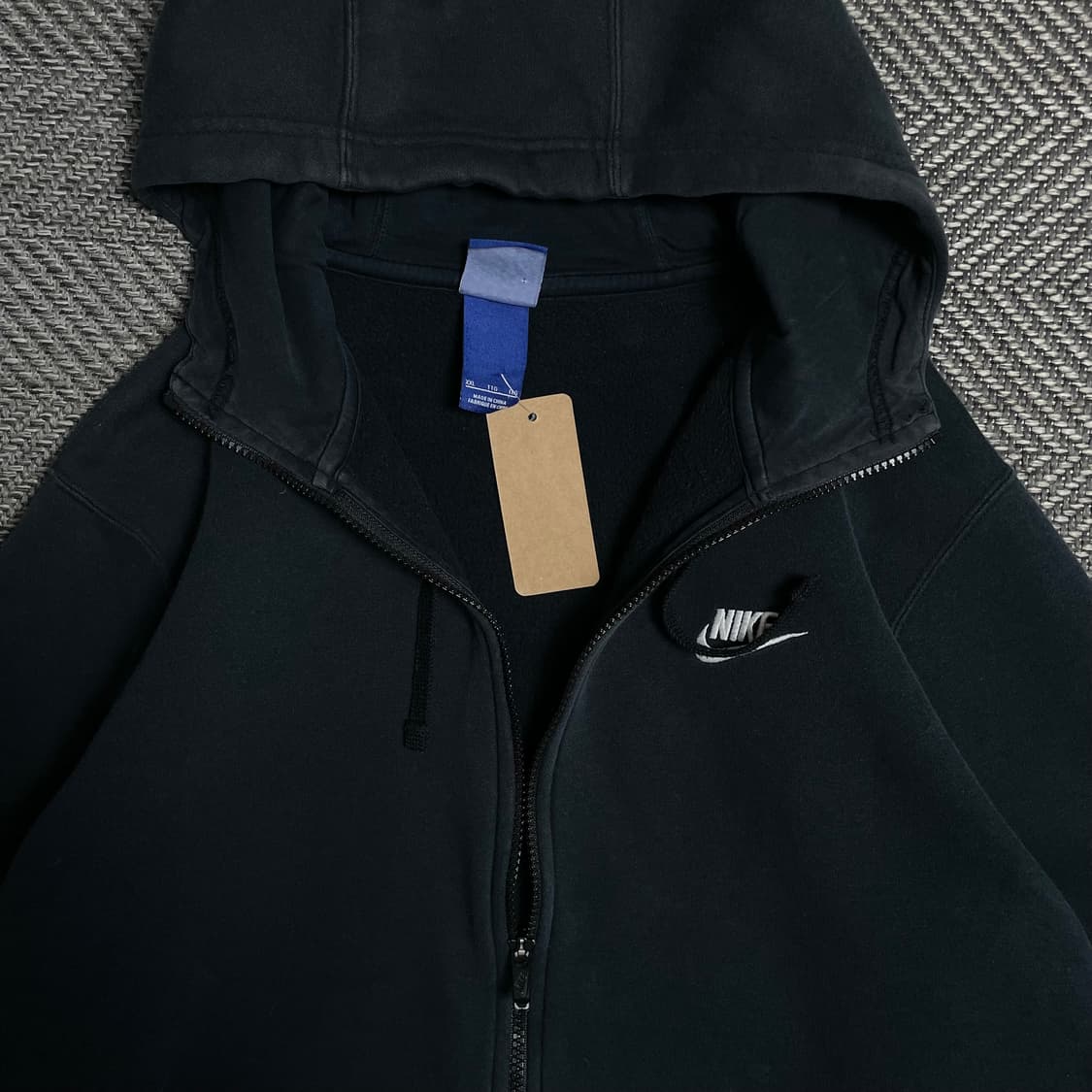 나이키 NSW 네이비 스웻 후드집업o 5195 상품이미지4