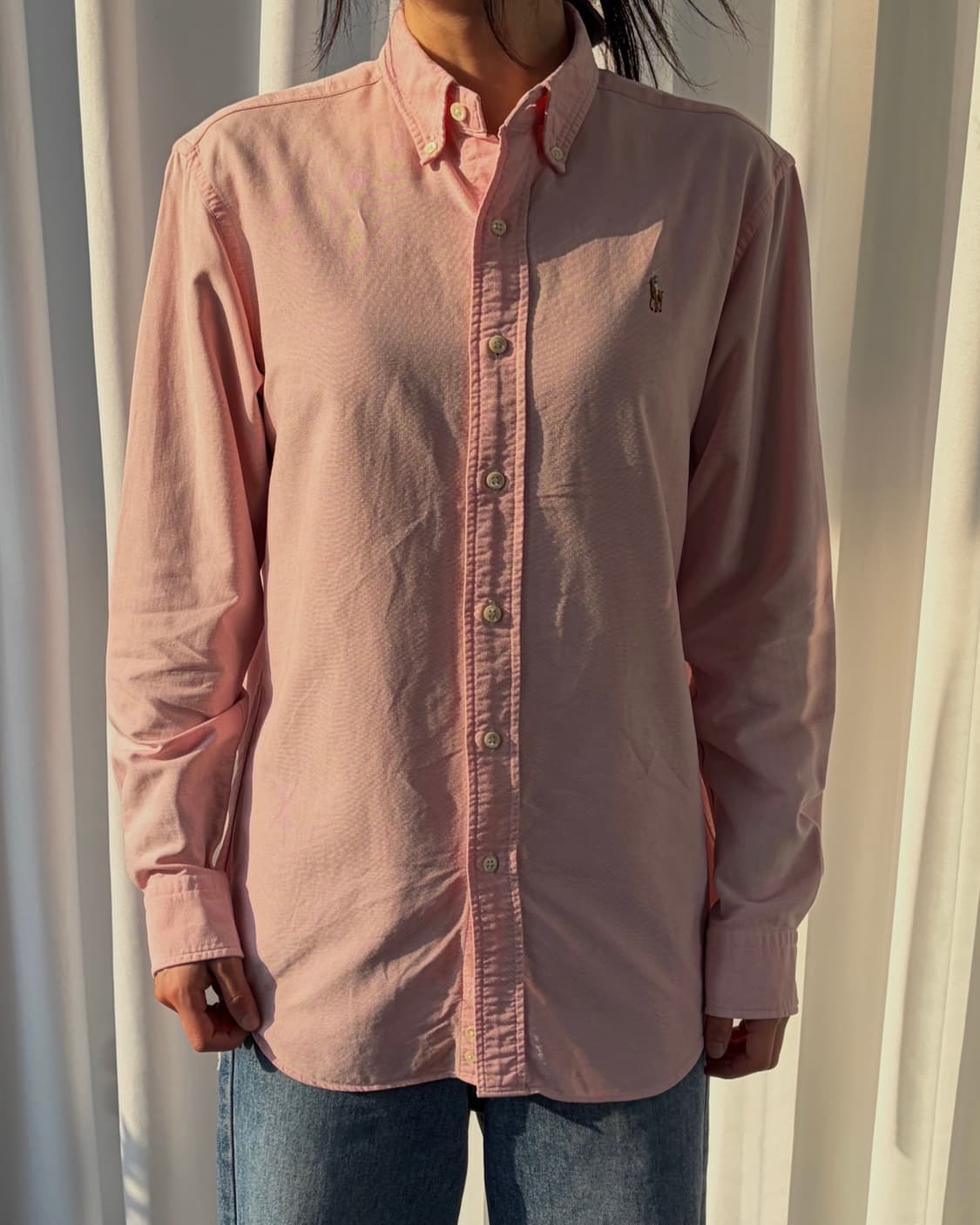 [S]폴로 랄프로렌 핑크 옥스포드 셔츠 상품이미지3