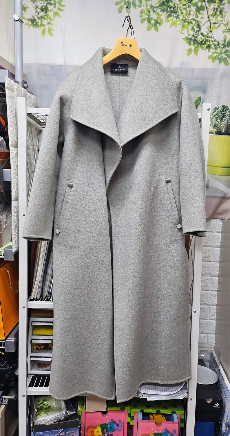 랑방 여성 롱코트 66 캐시미어 울 코트 AD08 상품이미지1