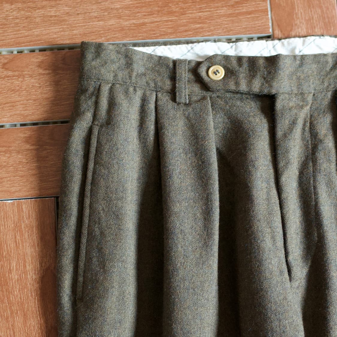 Emporio Armani two-tuck wool trouser 상품이미지3