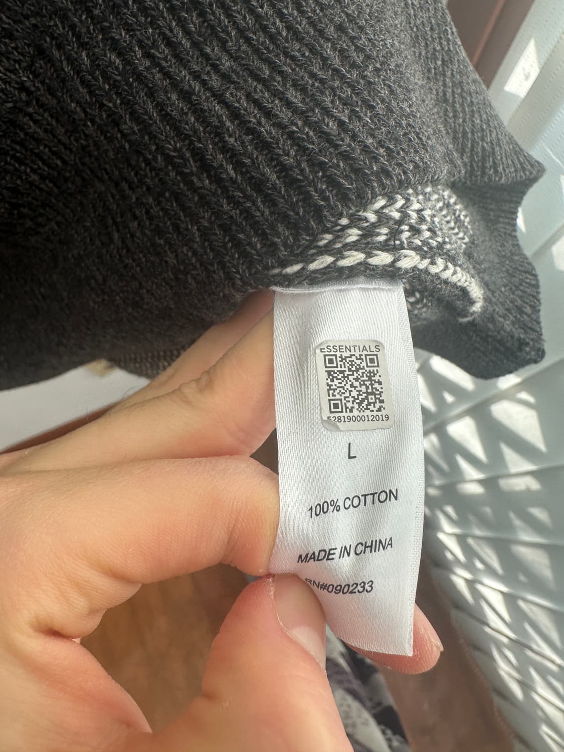 에센셜 니트 사이즈L  상품이미지6