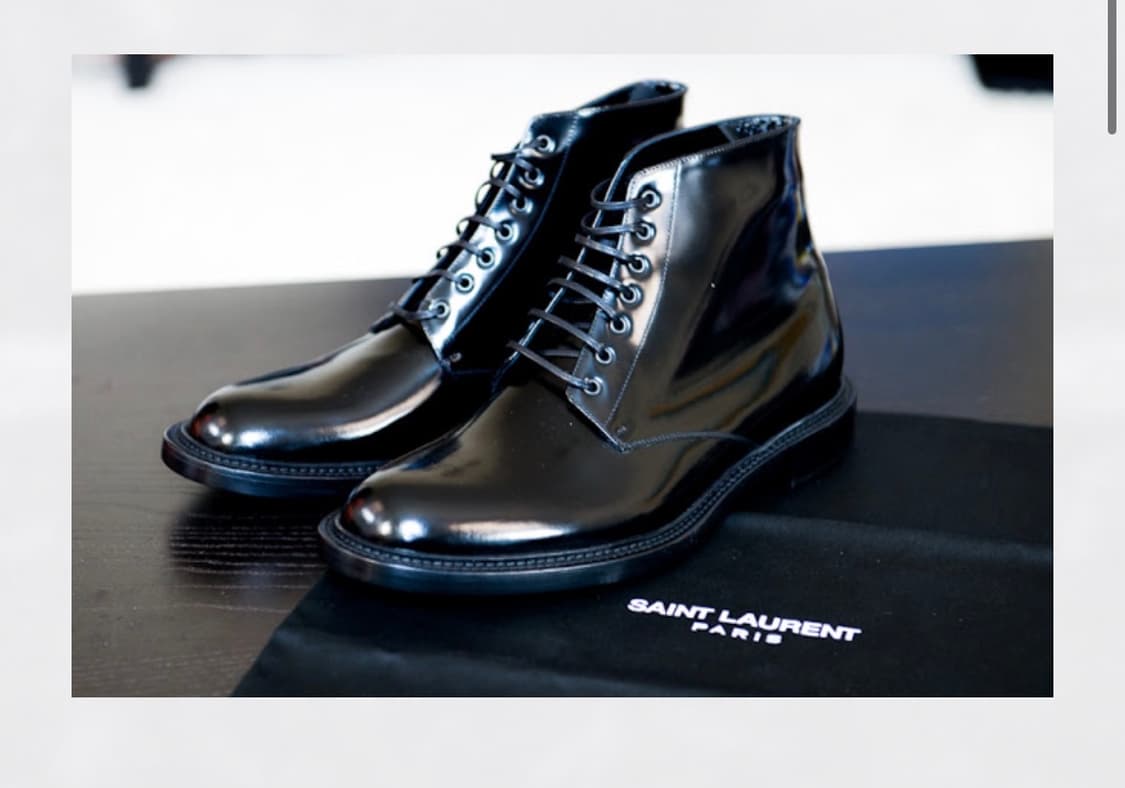 생로랑 13시즌 에디기 Army boots 41 상품이미지1