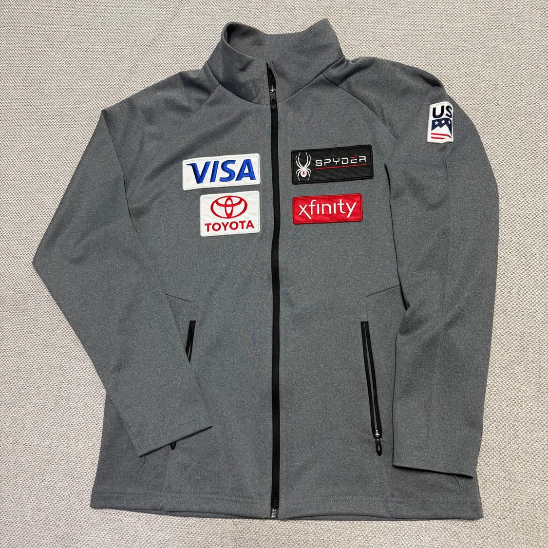 스파이더 US 팀 트랙탑 상품이미지1