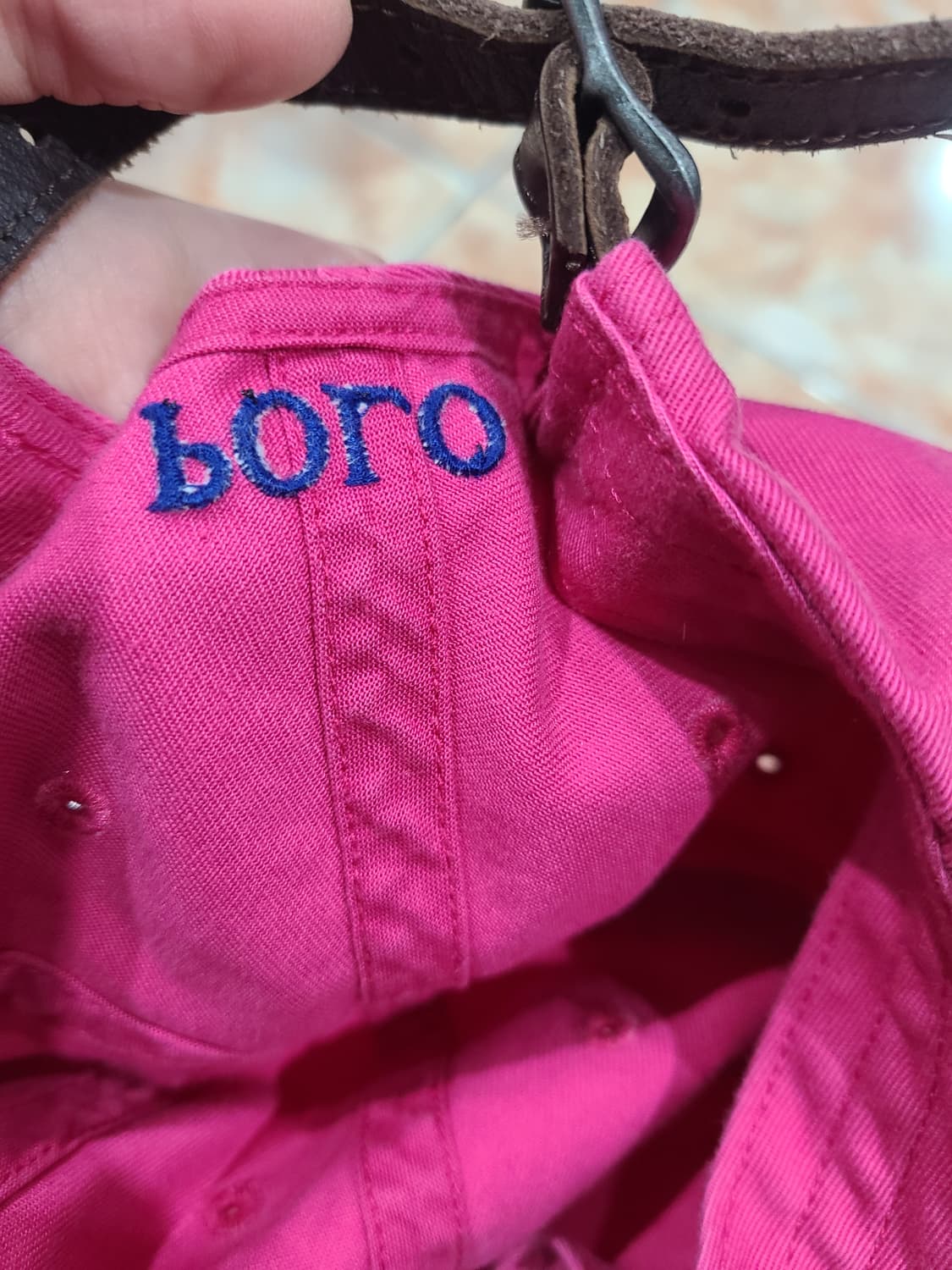 폴로랄프로렌 핫핑크 볼캡 (A) 상품이미지5