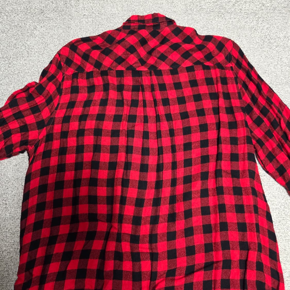 Old Navy 아메리칸 플란넬 체크셔츠 L(100) 상품이미지5