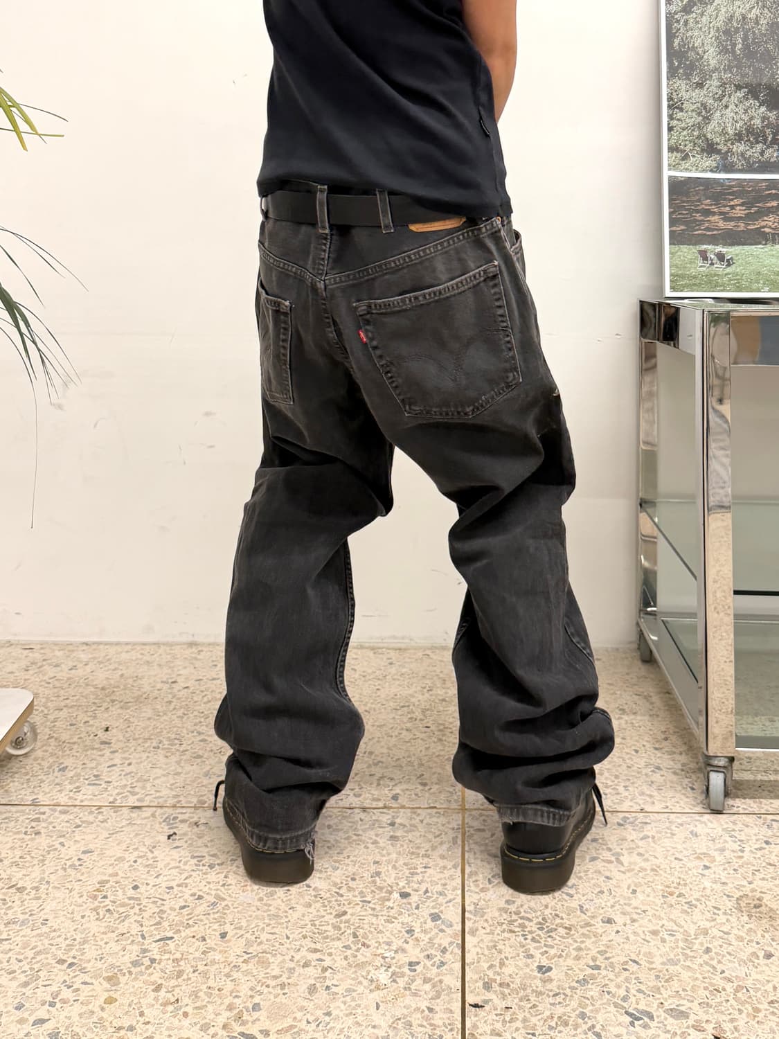 리바이스 505 레귤러 스트레이트 블랙 상품이미지1