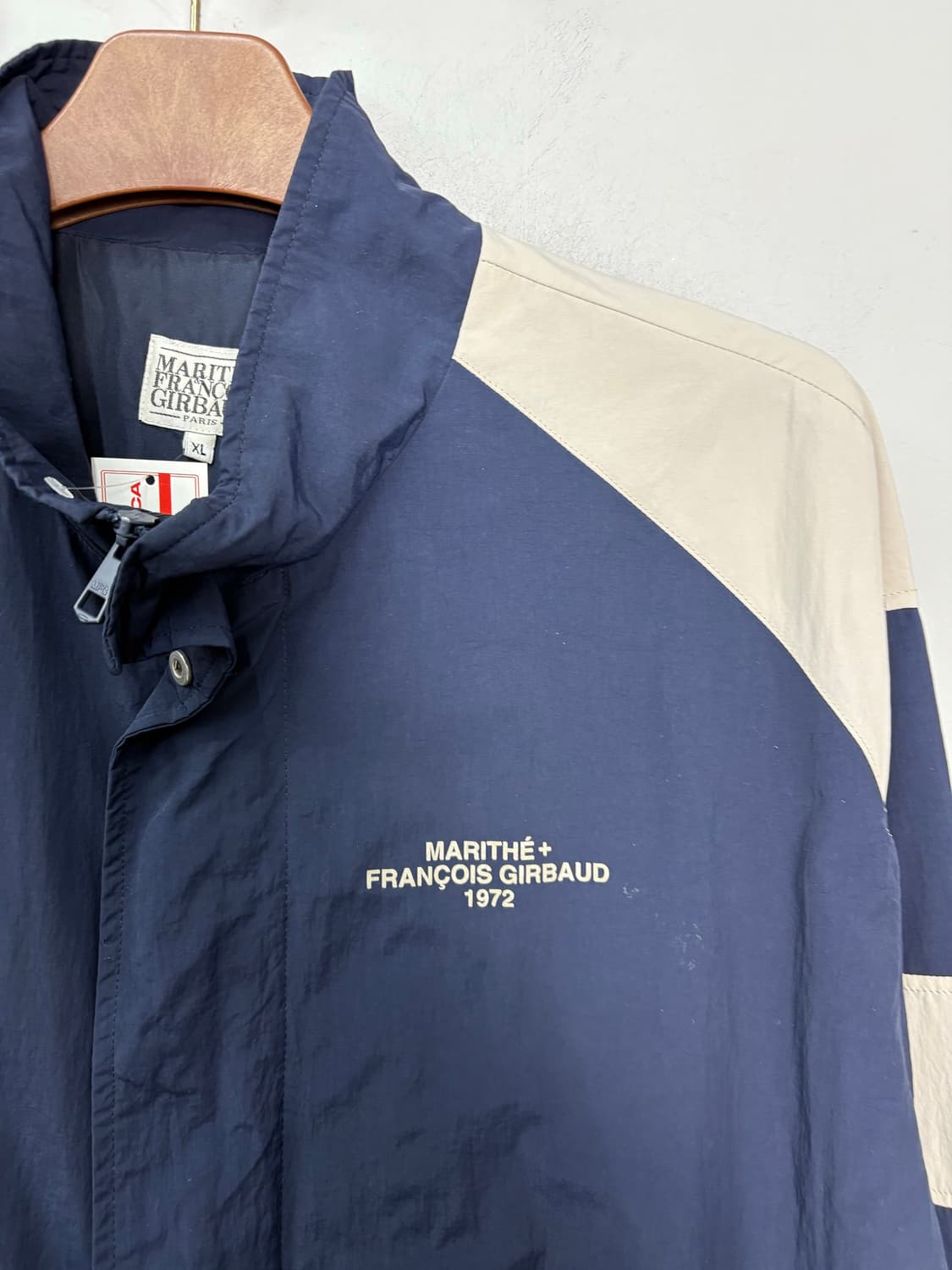 마리떼 프랑소와저버 나일론 컬러블록 베이스볼 자켓 A3282 상품이미지3