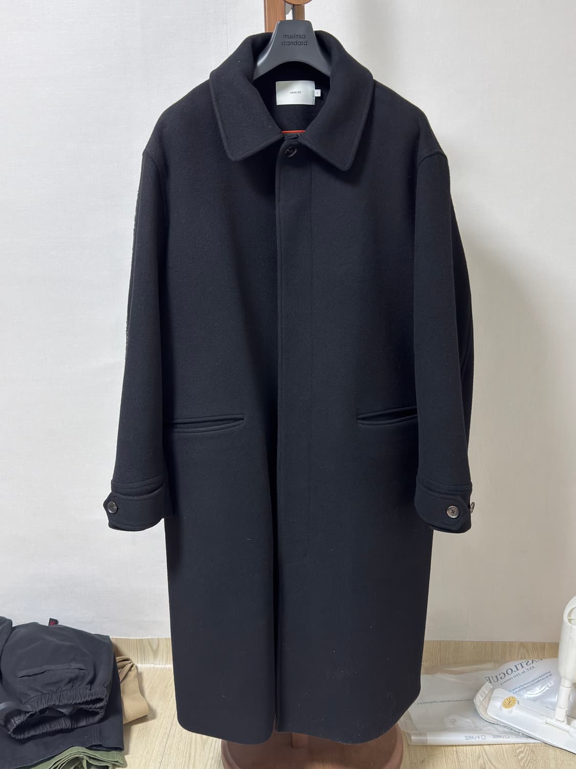 아워셀브스 23FW 맥 코트: 블랙 / 2 상품이미지1