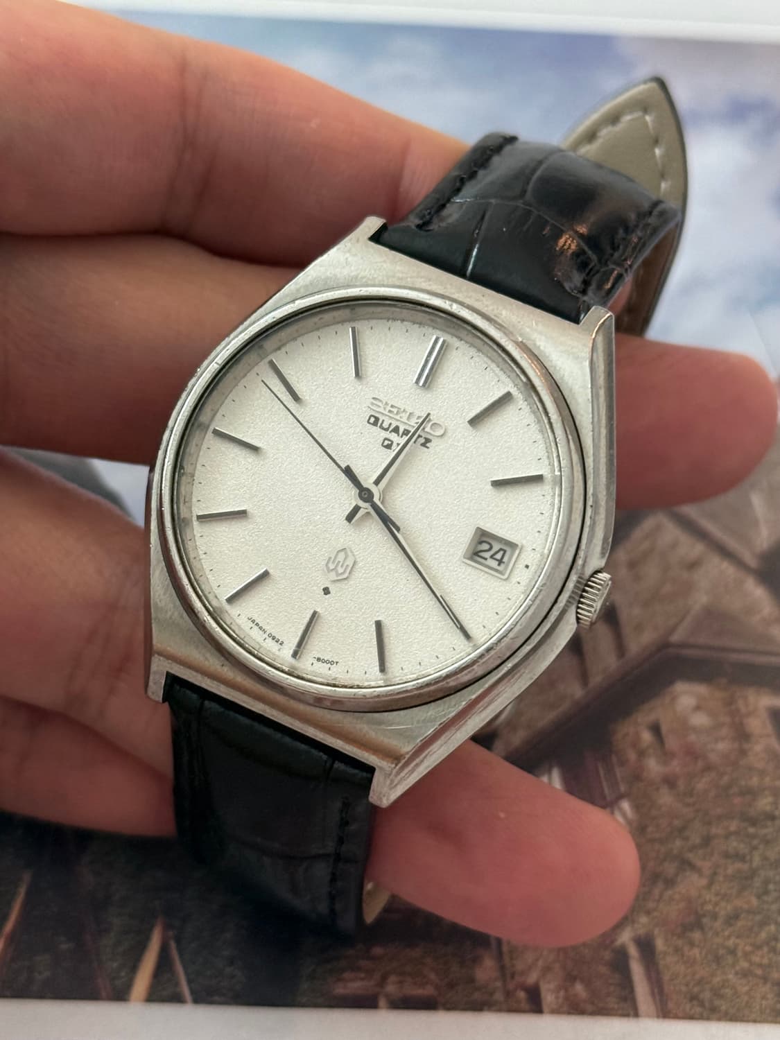 Seiko 세이코 Quartz QZ Date 상품이미지3