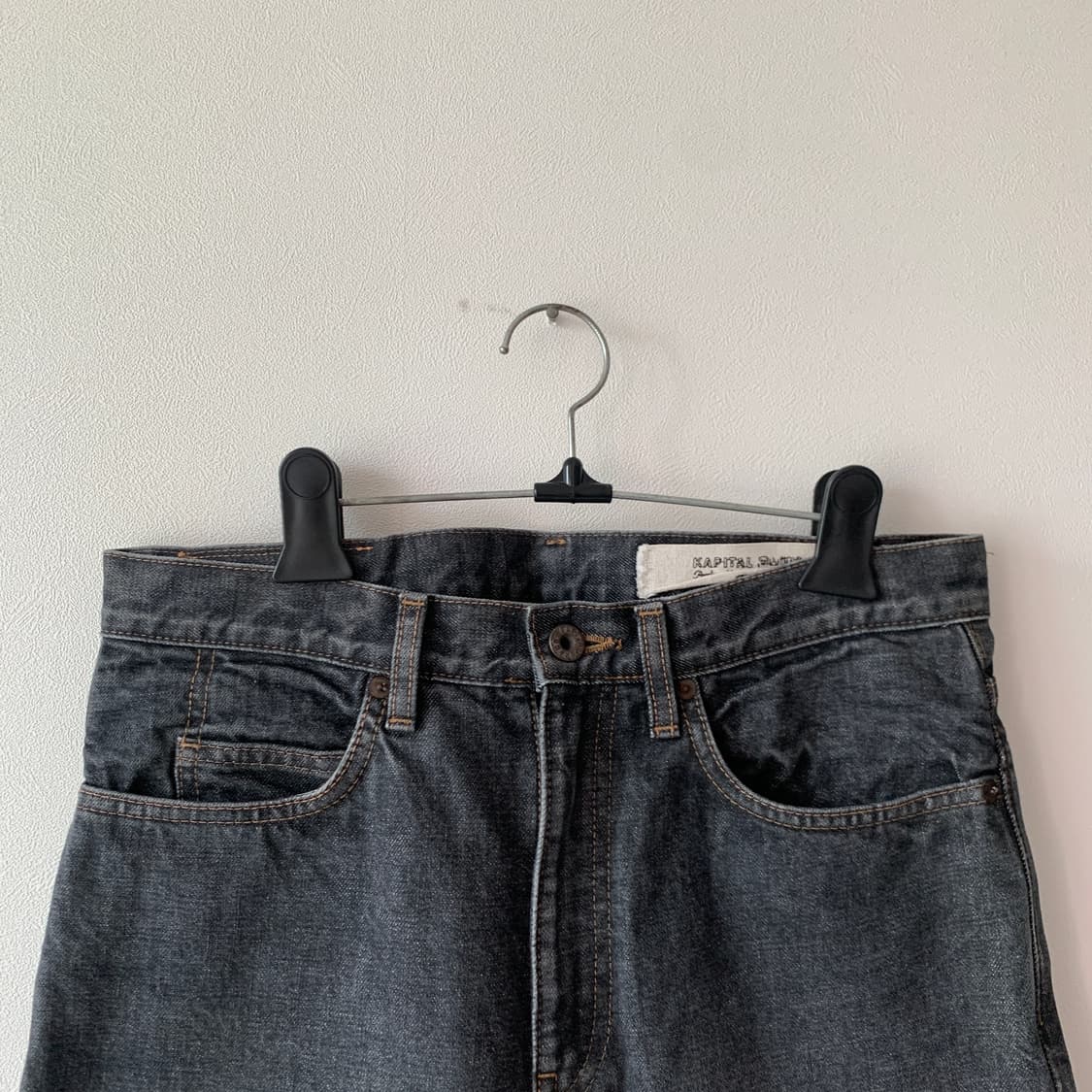 14oz 오카벨보 5p 흑청데님 상품이미지3