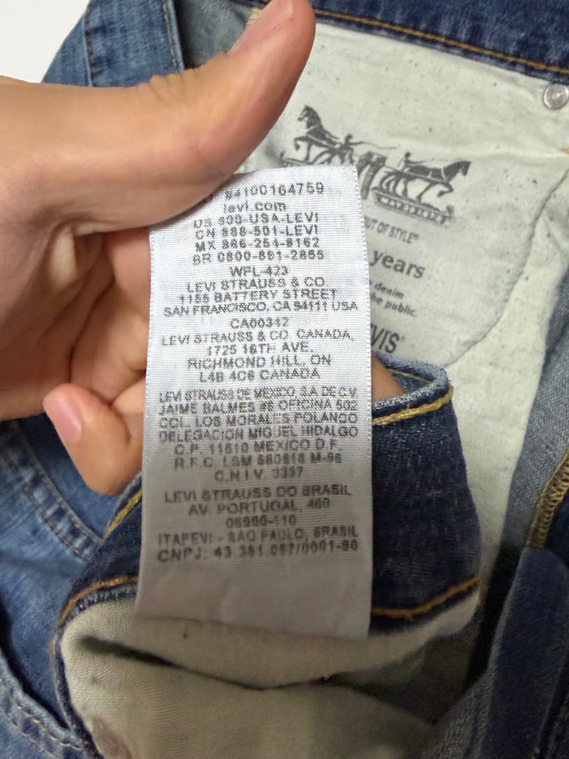 리바이스 550 36 x 30 상품이미지6