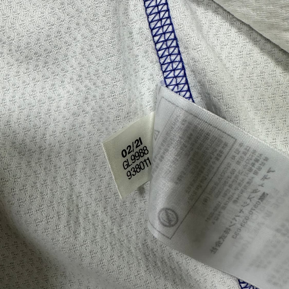 ✨ (바배) 아디다스 골프 프라임 블루 카라 반팔티  상품이미지5