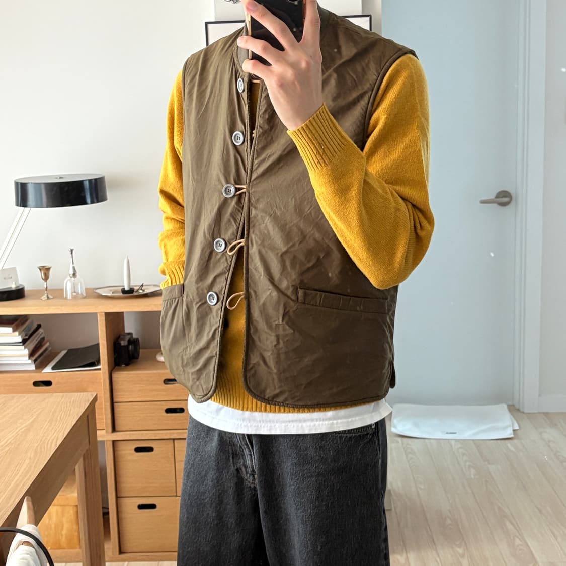  ▫️East Harbour Surplus Wool Vest 상품이미지3