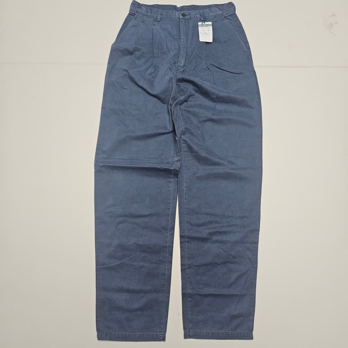 [무료배송, 새제품] 나이젤카본 투턱 코튼 팬츠 / 네이비 /L사이즈 상품이미지1