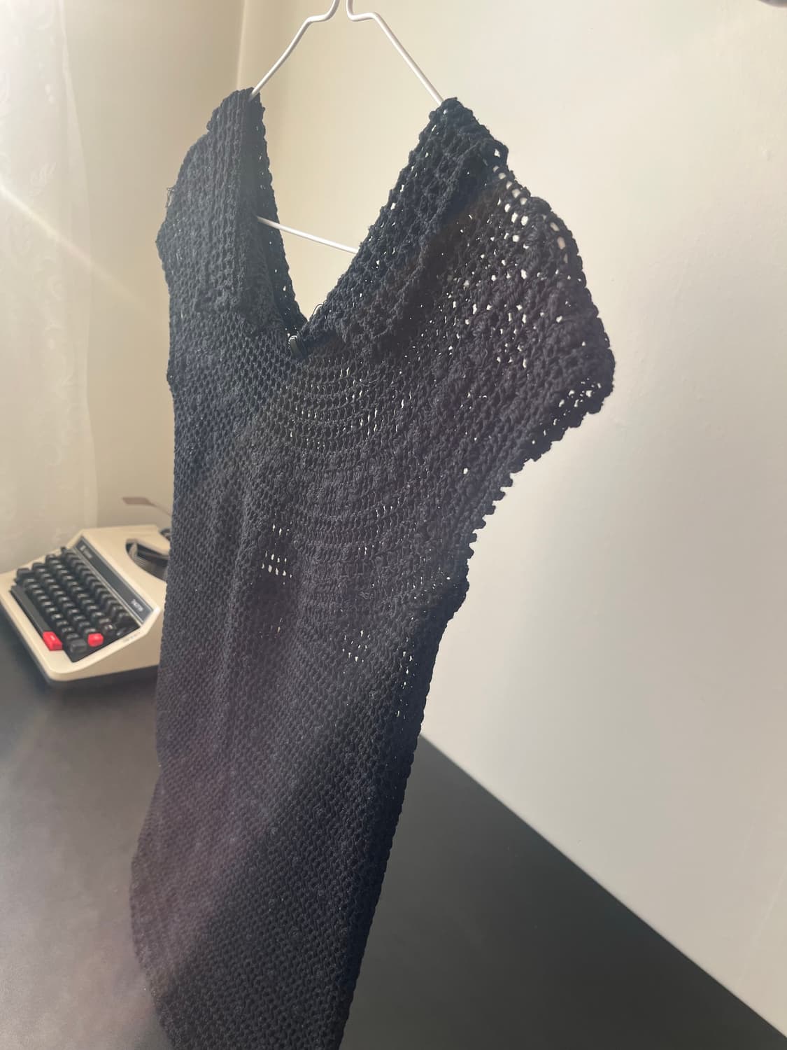 빈티지 크로셰 카라 니트 상품이미지2