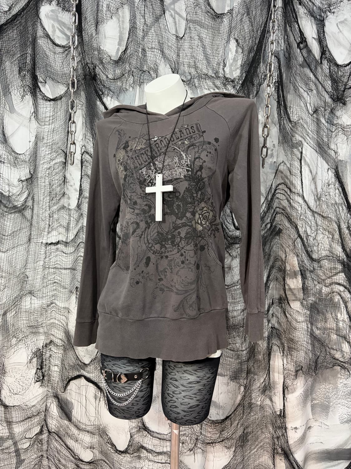 BUCKAROO Y2K Graphic Print Hoodie 상품이미지5