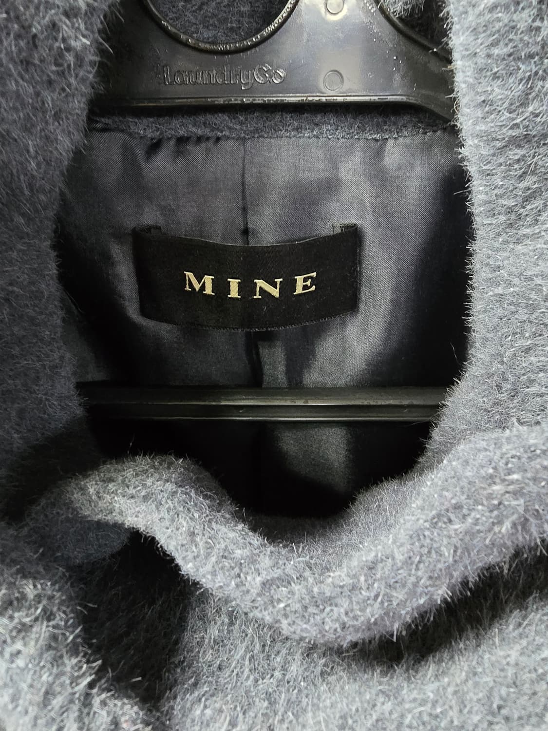 MINE 마인 블루 모직 코트 (1367) 상품이미지3