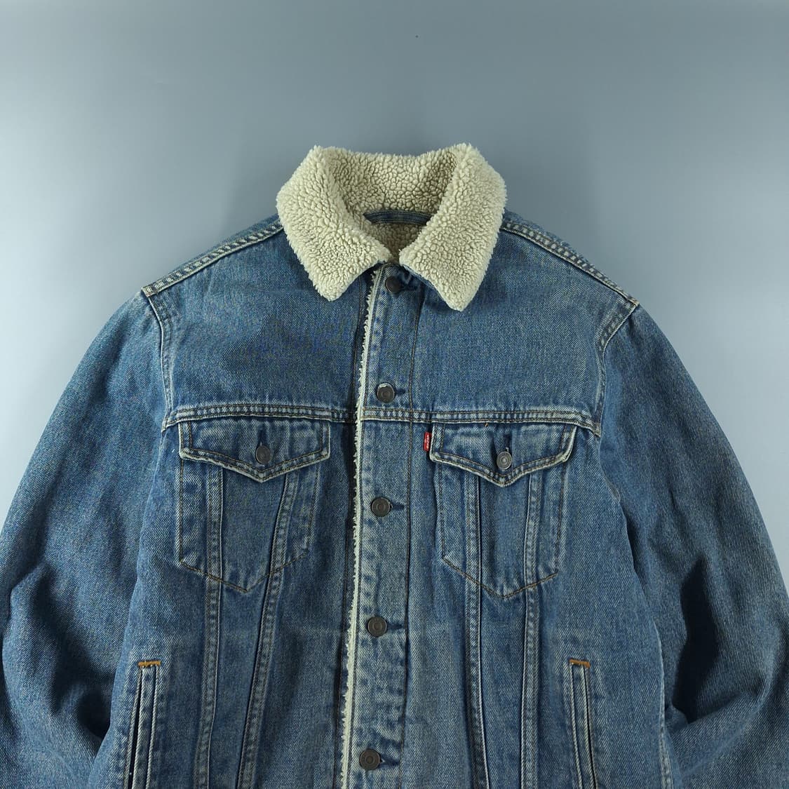 리바이스 연청 타입3 TYPE3 셰르파 쉐르파 이너플리스 데님자켓 청자켓 상품이미지4
