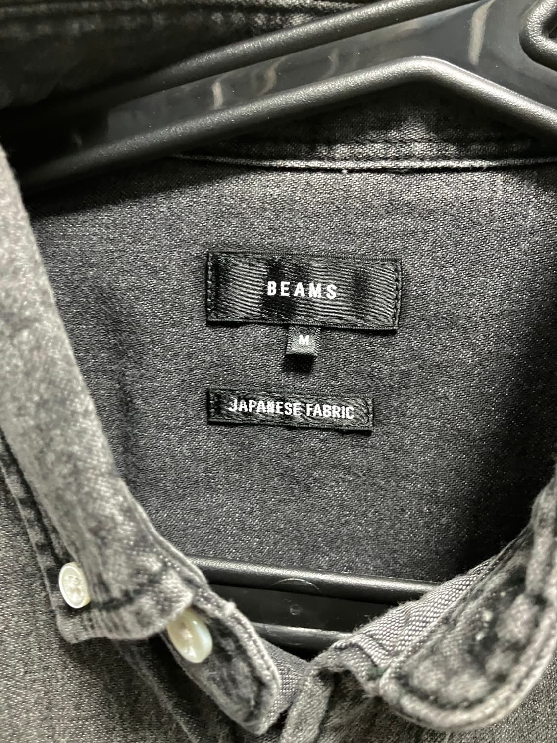 빔즈 데님 셔츠- 재패니즈 패브릭 상품이미지2