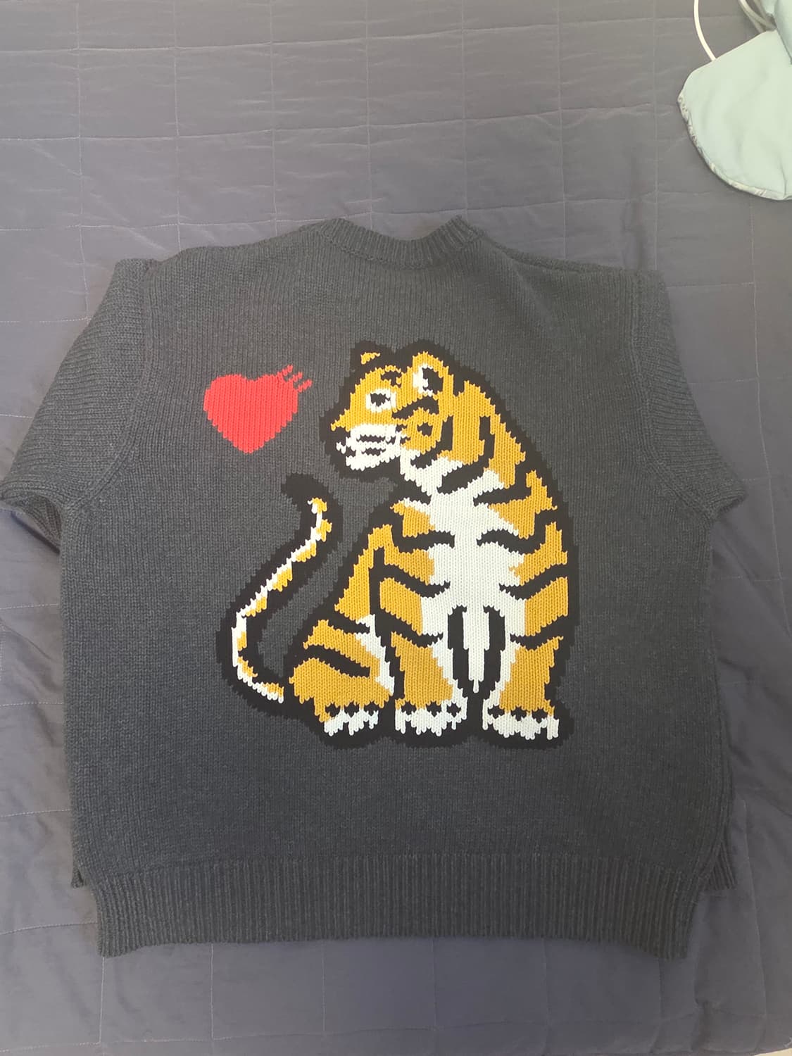 휴먼메이드 니트 챠콜 xl 상품이미지4