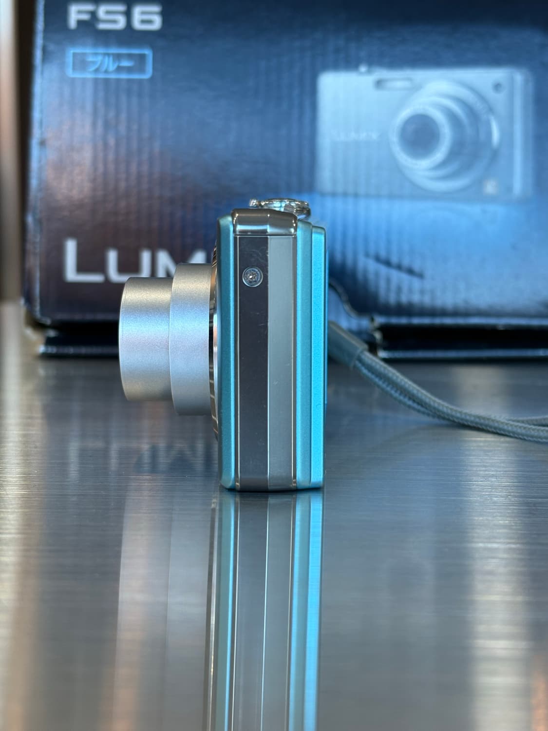 박스O)파나소닉 루믹스 DMC-FS6 민트색 빈티지디카 상품이미지5