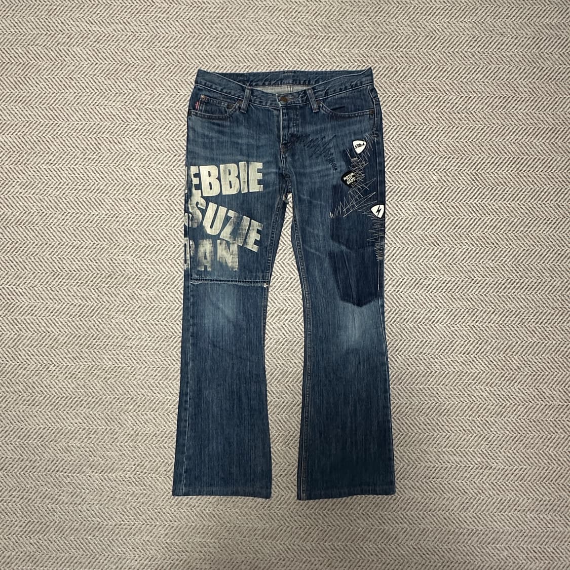 HYSTERIC GLAMOUR heavy boot cut jeans 상품이미지1