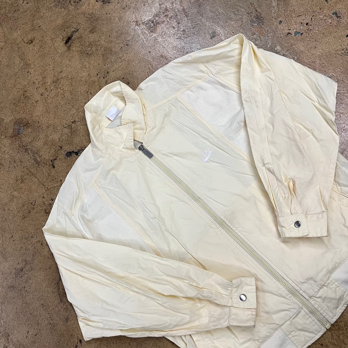 [정품/L] 나이키 아이보리 바람막이 90s  한국나이키 b18 상품이미지1