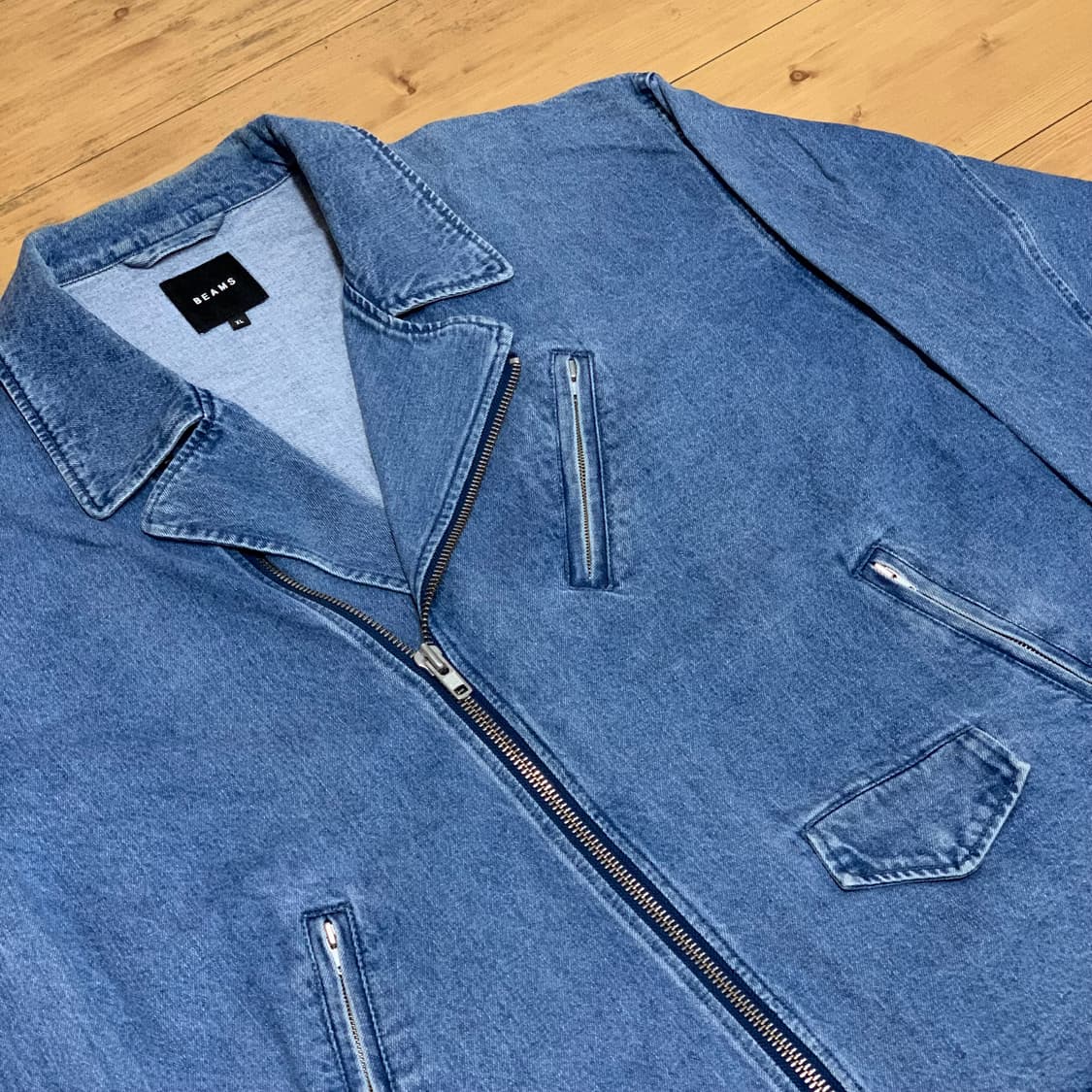 beams denim rider jacket 상품이미지3