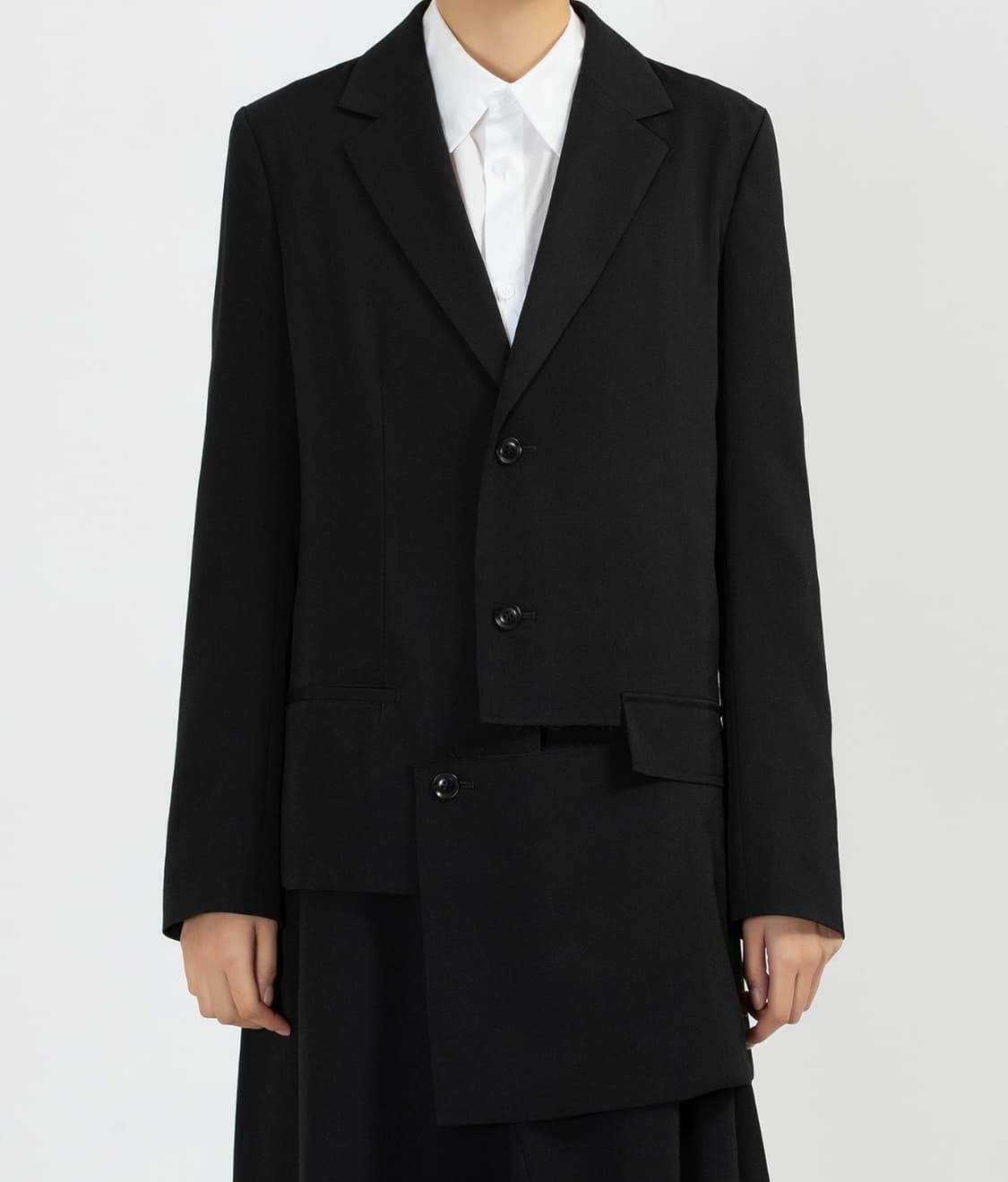 요지야마모토 y's 슬릿 디테일 자켓 상품이미지1