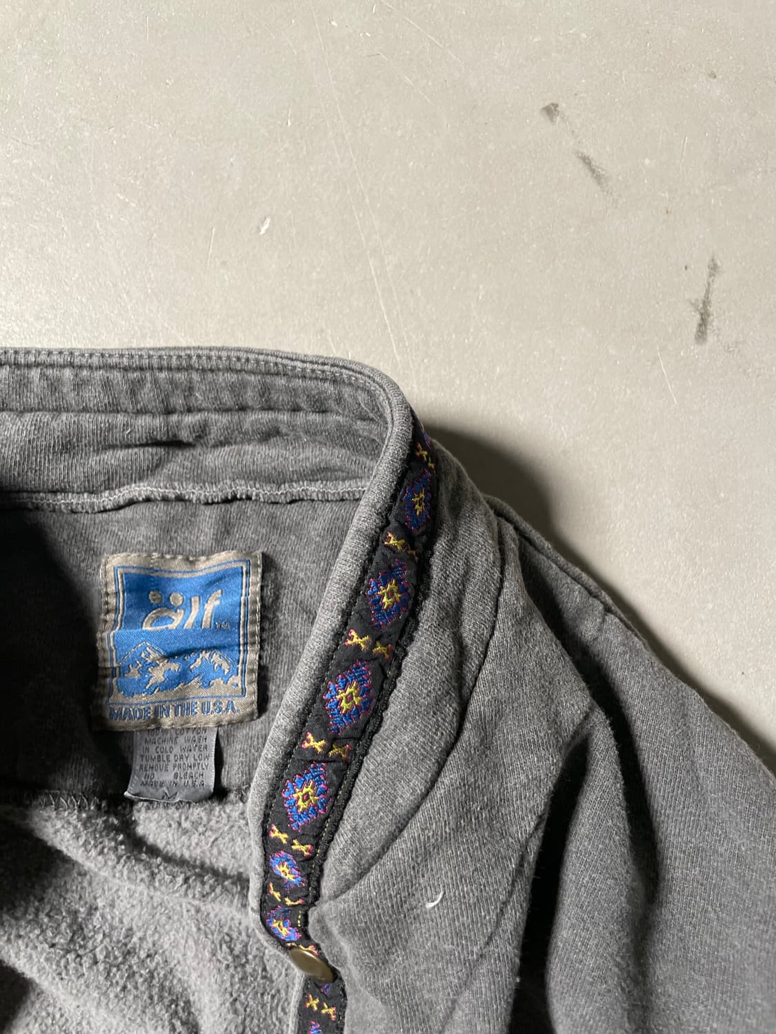 KZ RM Super Bowl Patchwork Fleece Jacket 상품이미지4