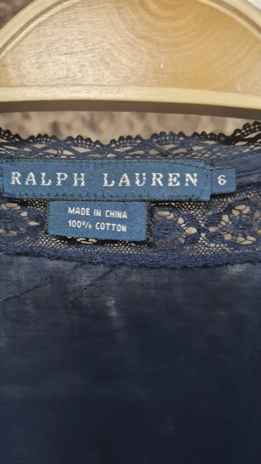 랄프로렌 레이스 랩셔츠 블라우스  상품이미지6