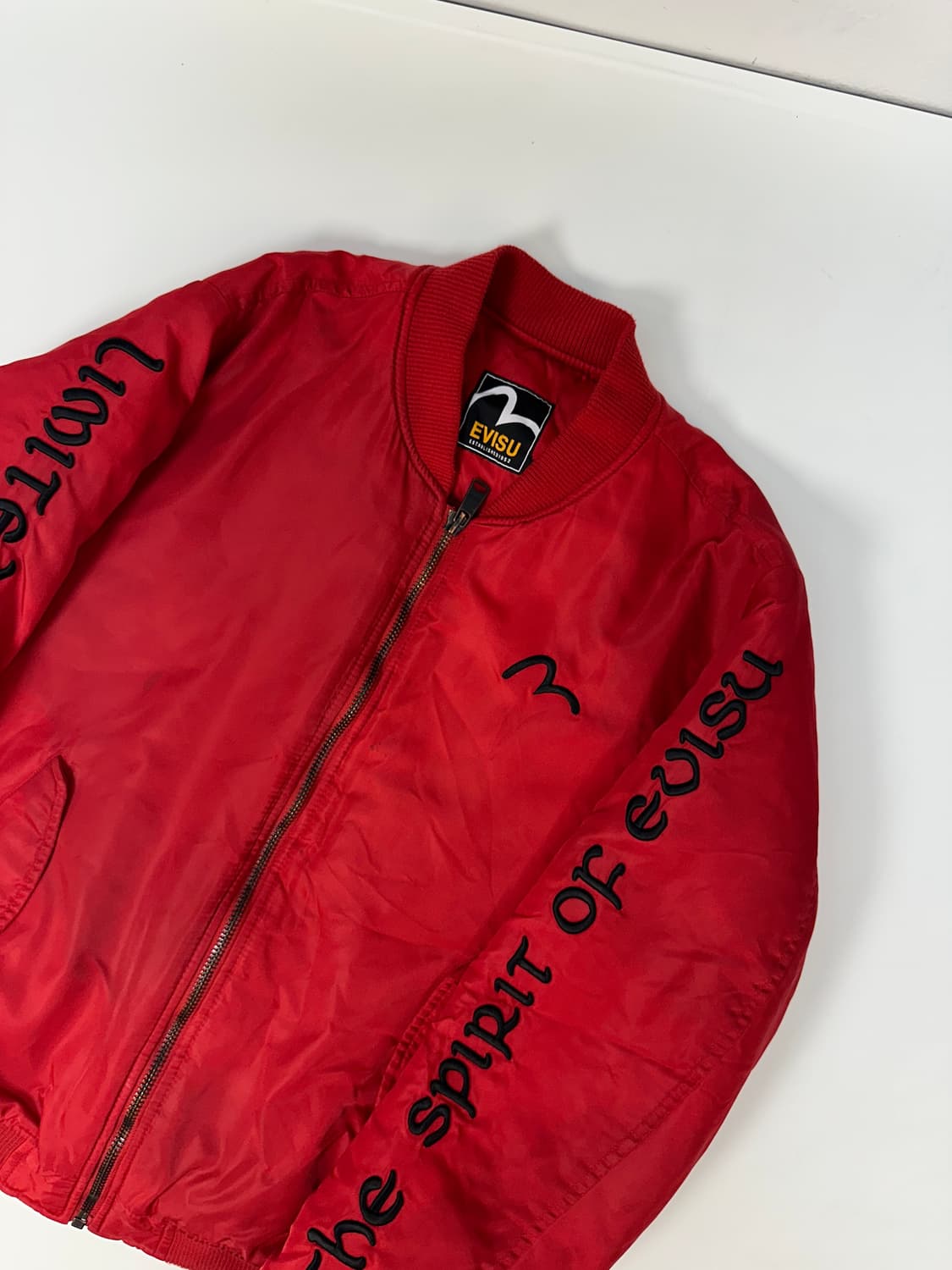 에비수 심볼자수 봄버 자켓  상품이미지2