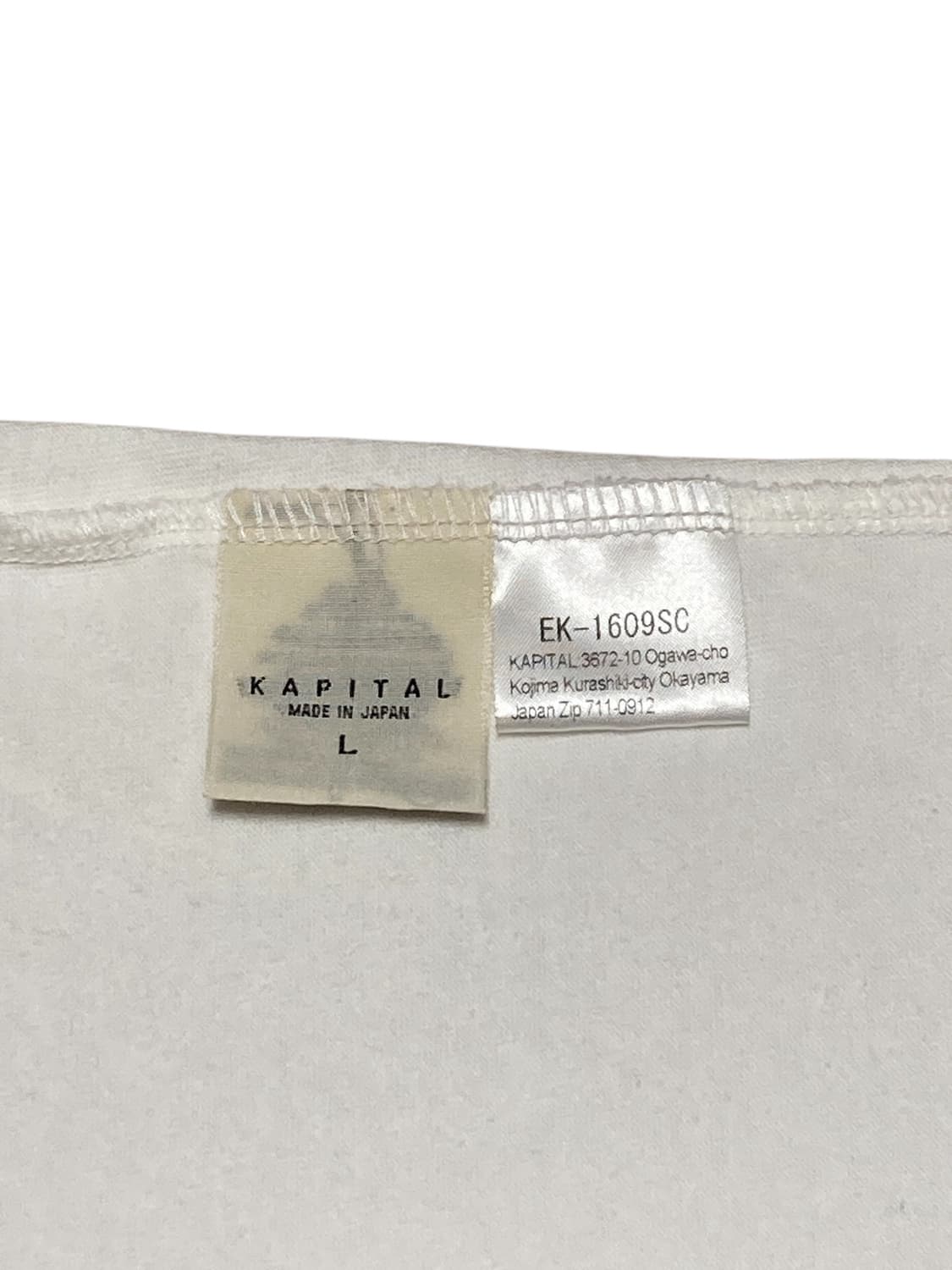 캐피탈(Kapital) 콘초 벨트 그래픽 티셔츠 상품이미지4