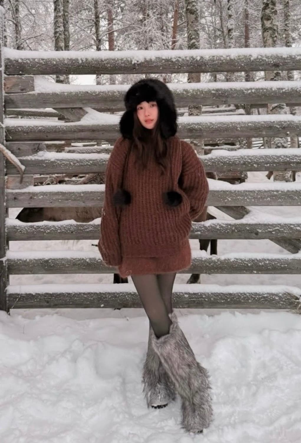 더바넷 니트 상품이미지4