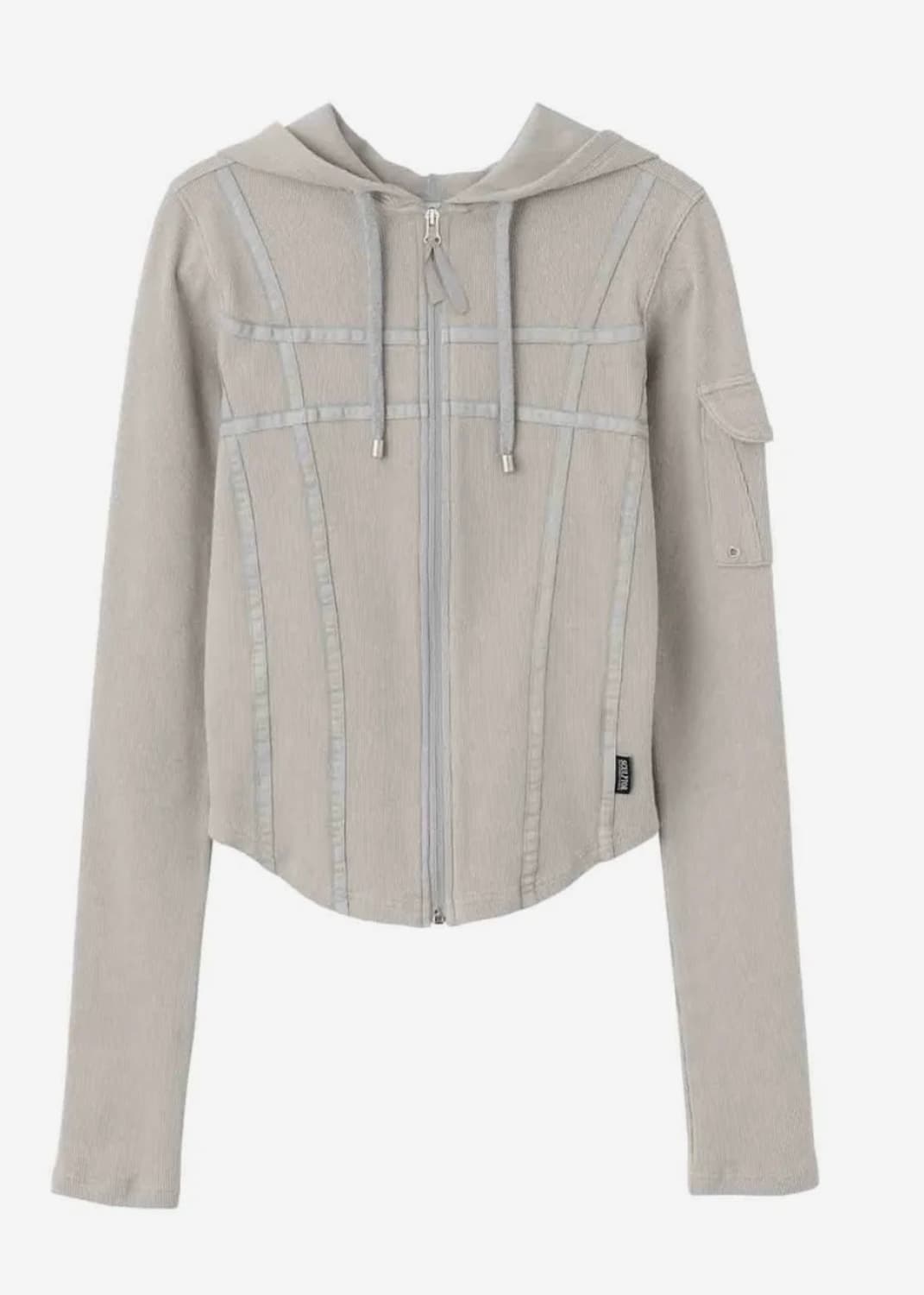 스컬프터 Washed Bondage Hoodie Washed Gray 상품이미지1