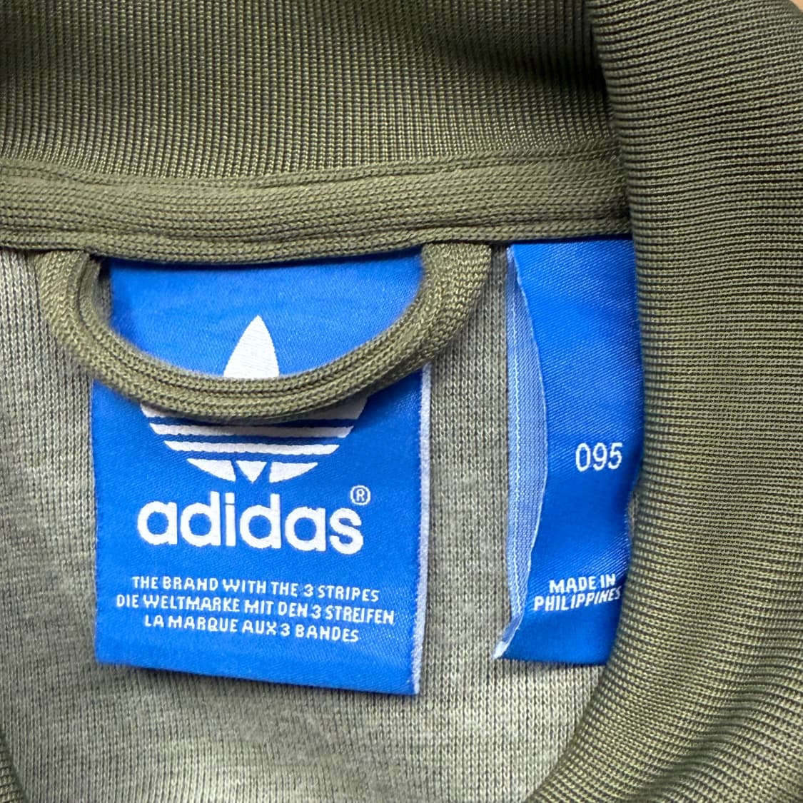 아디다스 카키 슈퍼스타 져지 트랙탑 95 상품이미지5