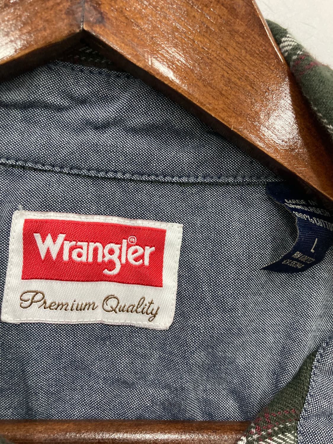 Wrangler 체크남방 상품이미지3