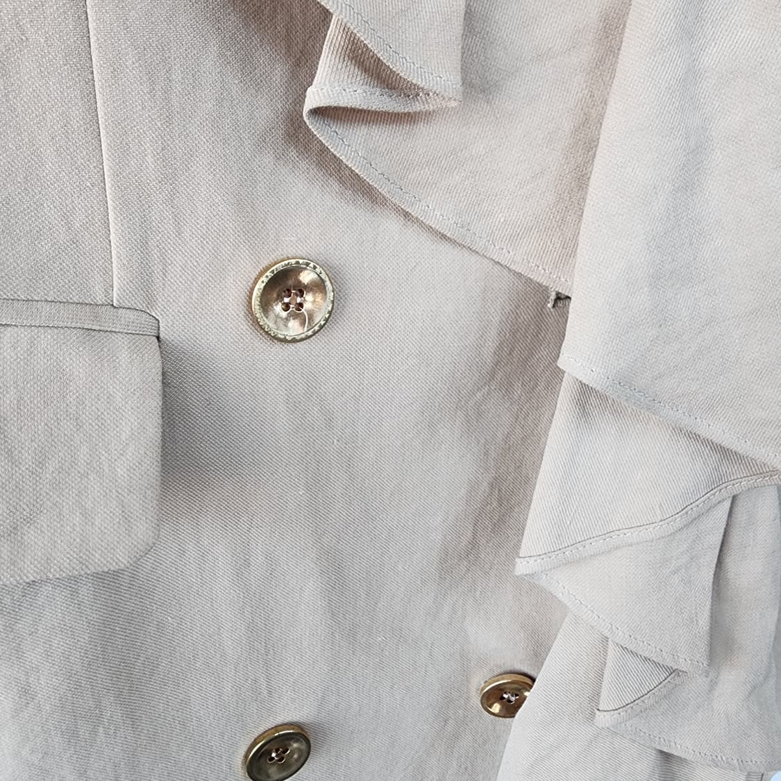 JULL LOG 반팔 롱 원피스 베이지 상품이미지3