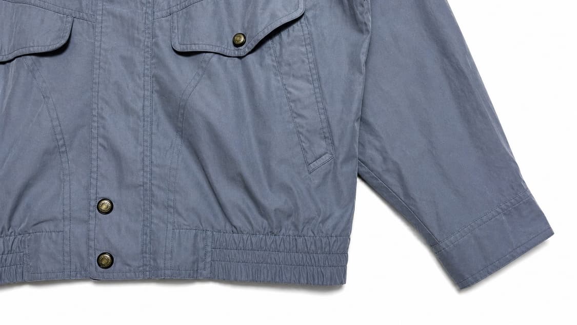 JPN 90s 일본빈티지 Y2K 아메카지 크롭 블루종 해링턴 워크자켓 M 상품이미지5
