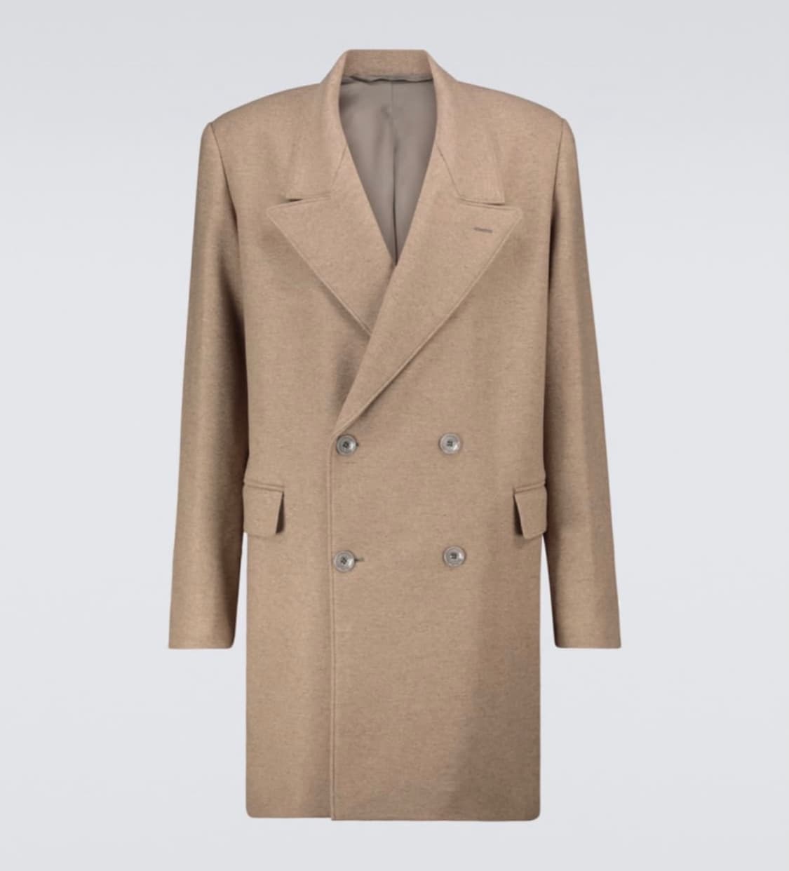 르메르 더블 브레스티드 코트 48 카멜 상품이미지2