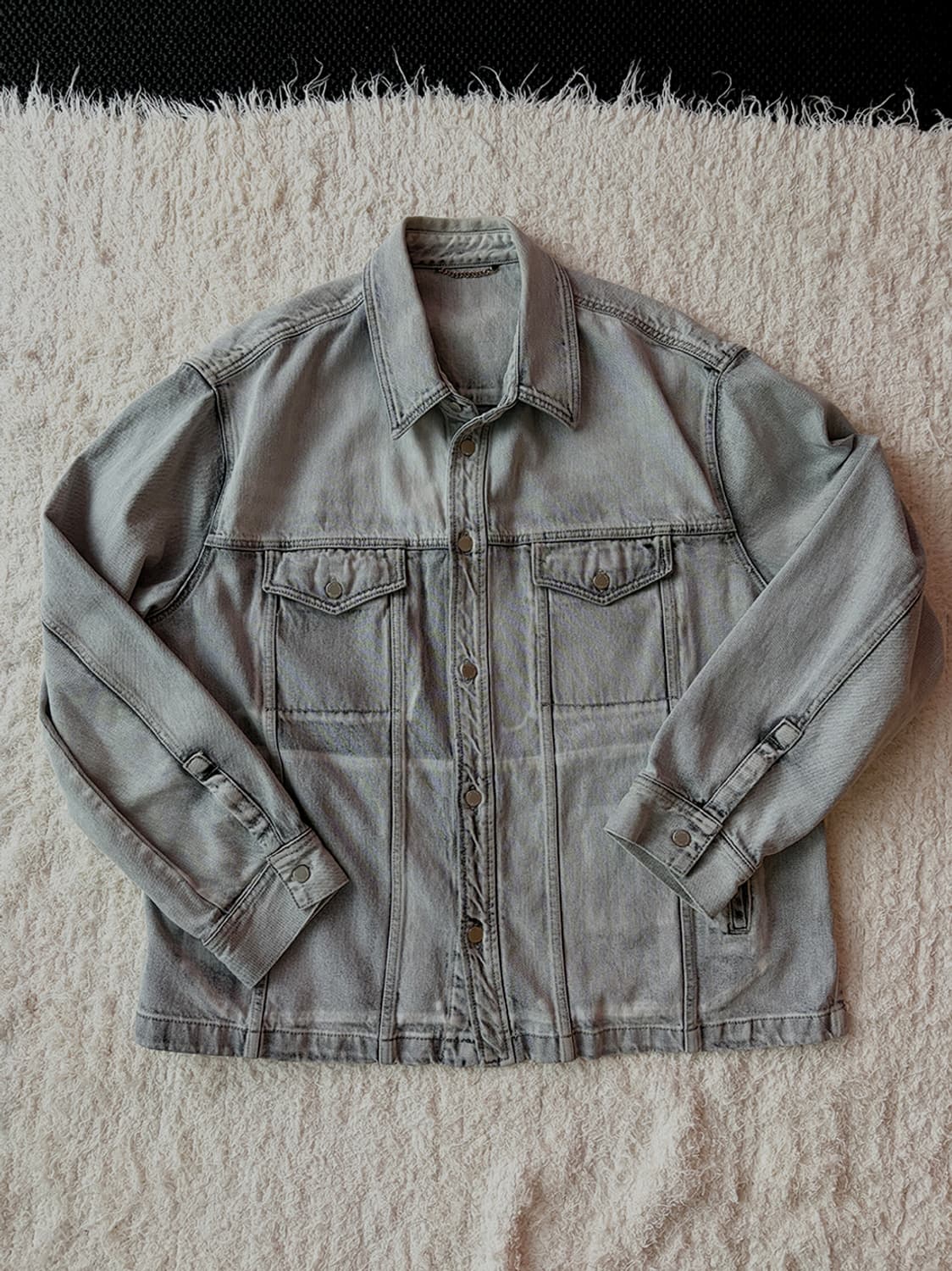 솔리드 옴므 데님 자켓 상품이미지1