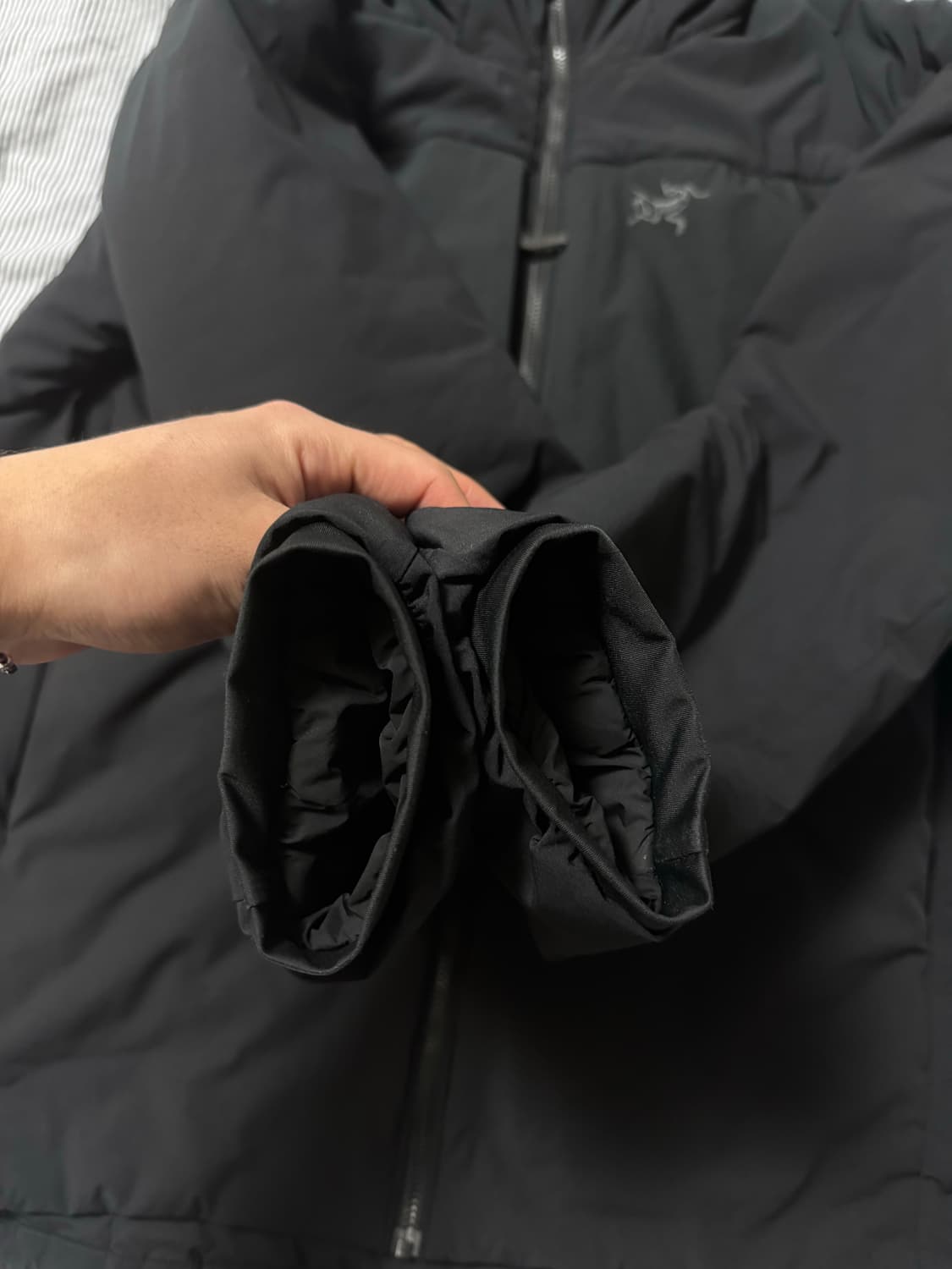 (S급) 아크테릭스 프로톤 헤비웨이트 후디 블랙 L 상품이미지9